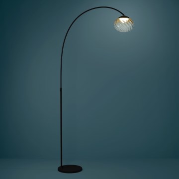 Eglo - Lampada da terra dimmerabile LED/5,8W/230V 2200-6500K beige/fumo + telecomando