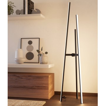 Eglo - Lampada da terra LED/30W/230V nera