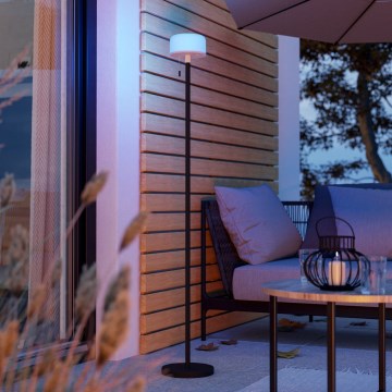 Eglo - Lampada da terra ricaricabile dimmerabile per esterni LED RGBW LED/2,2W/3,7V 3000K 2200 mAh IP54
