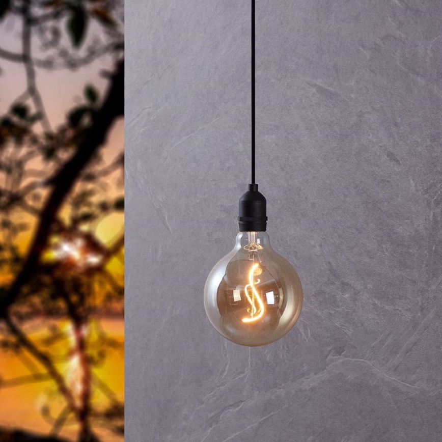 Eglo - Lampada LED a sospensione da esterno LED/0,06W/6V 4xAA IP44 beige