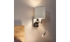Eglo - Lampada LED da parete 1xE27/40W+LED/3,5W beige