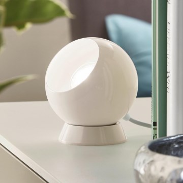 Eglo - Lampada LED da tavolo/da parete 1xGU10/2,8W/230V bianca