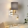 Eglo - Lampada LED flessibile 1xE27/40W+LED/3,8W grigio