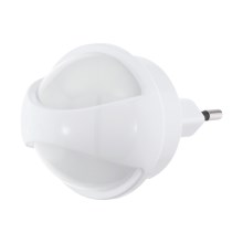 Eglo - Lampada notturna LED con sensore LED/0,26W/230V