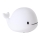 Eglo - Lampada notturna ricaricabile a LED RGBW per bambini con controllo touch LED/5W/5V 1200 mAh balena