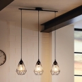 Eglo - Lampadario 3xE27/60W/230V