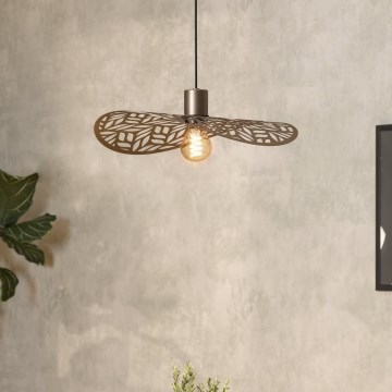 Eglo - Lampadario a cavo 1xE27/60W/230V Ø 40 cm bronzo