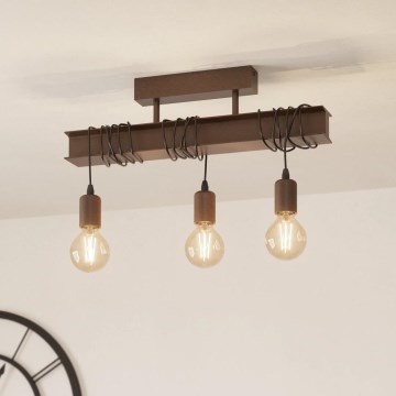 Eglo - Lampadario a parete TOWNSHEND 3xE27/60W/230V