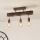 Eglo - Lampadario a parete TOWNSHEND 3xE27/60W/230V