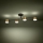 Eglo - Lampadario a plafone LED 4xGU10/4,6W/230V 3000K oro