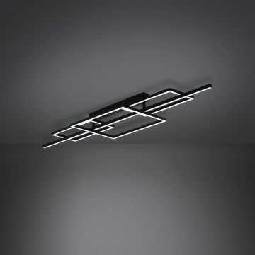 Eglo - Lampadario a plafone LED dimmerabile LED/34,5W/230V 3000K nero