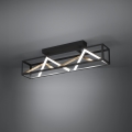 Eglo - Lampadario a plafone LED dimmerabile LED/45W/230V 2700-6500K nero/oro + telecomando