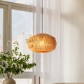 Eglo - Lampadario a sospensione con cavo 1xE27/40W/230V marrone