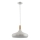 Eglo - Lampadario a sospensione con filo 1xE27/40W/230V diametro 40 cm argento - FSC certificato