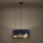Eglo - Lampadario a sospensione con filo 1xE27/40W/230V diametro 53 cm blu/oro