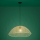 Eglo - Lampadario a sospensione con filo 1xE27/40W/230V diametro 72 cm bambù