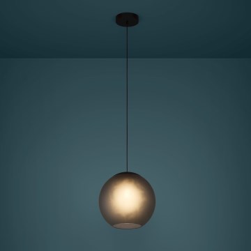 Eglo - Lampadario a sospensione con filo 1xE27/40W/230V fumé