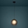 Eglo - Lampadario a sospensione con filo 1xE27/40W/230V fumé