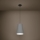 Eglo - Lampadario a sospensione con filo 1xE27/40W/230V grigio