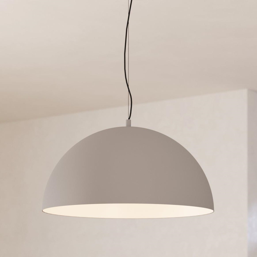 Eglo - Lampadario a sospensione con filo 1xE27/40W/230V grigio