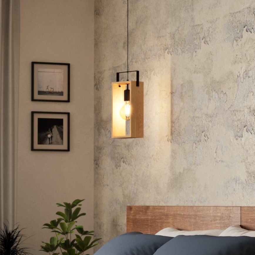 Eglo - Lampadario a sospensione con filo 1xE27/40W/230V