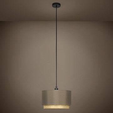 Eglo - Lampadario a sospensione con filo 1xE27/40W/230V marrone