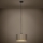 Eglo - Lampadario a sospensione con filo 1xE27/40W/230V marrone