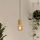 Eglo - Lampadario a sospensione con filo 1xE27/40W/230V marrone