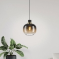 Eglo - Lampadario a sospensione con filo 1xE27/40W/230V marrone