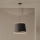 Eglo - Lampadario a sospensione con filo 1xE27/40W/230V nero