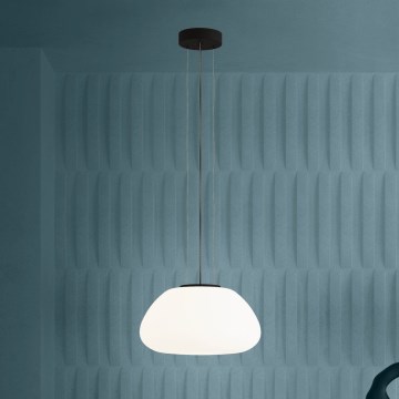 Eglo - Lampadario a sospensione con filo 1xE27/40W/230V nero