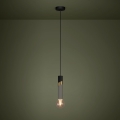 Eglo - Lampadario a sospensione con filo 1xE27/40W/230V nero/oro