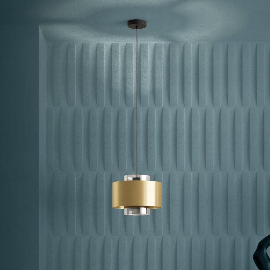 Eglo - Lampadario a sospensione con filo 1xE27/40W/230V oro