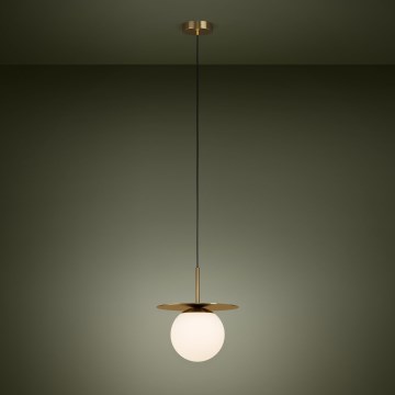 Eglo - Lampadario a sospensione con filo 1xE27/40W/230V oro