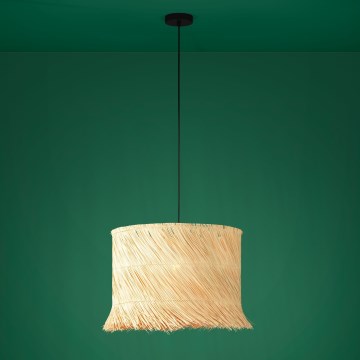 Eglo - Lampadario a sospensione con filo 1xE27/40W/230V rattan
