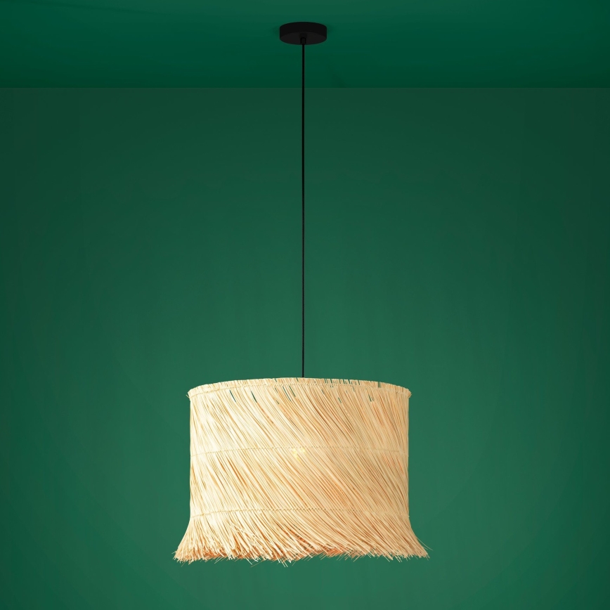Eglo - Lampadario a sospensione con filo 1xE27/40W/230V rattan