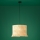 Eglo - Lampadario a sospensione con filo 1xE27/40W/230V rattan