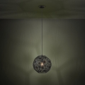Eglo - Lampadario a sospensione con filo 1xE27/60W/230V diametro 41 cm nero