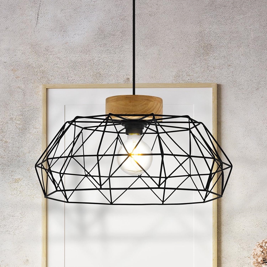 Eglo - Lampadario a sospensione con filo 1xE27/60W/230V