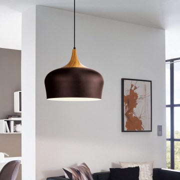 Eglo - Lampadario a sospensione con filo 1xE27/60W/230V