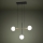 Eglo - Lampadario a sospensione con filo 3xE14/40W/230V oro/nero
