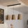 Eglo - Lampadario a sospensione con filo 3xE27/25W/230V oro/rosa