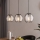 Eglo - Lampadario a sospensione con filo 3xE27/40W/230V bianco/nero
