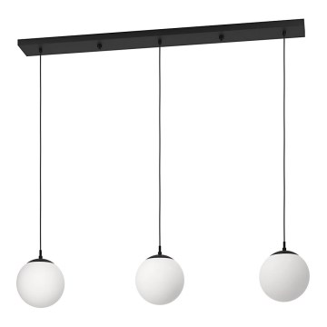 Eglo - Lampadario a sospensione con filo 3xE27/40W/230V