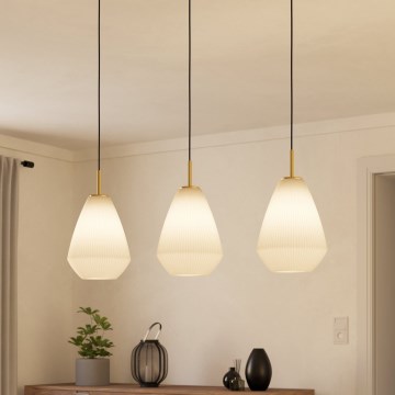 Eglo - Lampadario a sospensione con filo 3xE27/40W/230V