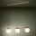 Eglo - Lampadario a sospensione con filo 3xE27/40W/230V oro