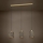 Eglo - Lampadario a sospensione con filo 3xE27/40W/230V oro/marrone