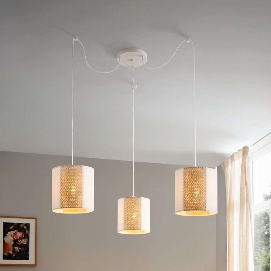 Eglo - Lampadario a sospensione con filo 3xE27/40W/230V ragno