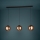 Eglo - Lampadario a sospensione con filo 3xE27/40W/230V rame