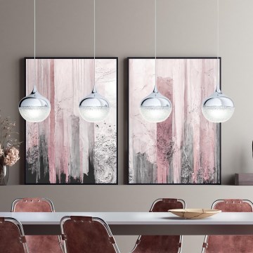 Eglo - Lampadario a sospensione con filo 4xE14/25W/230V